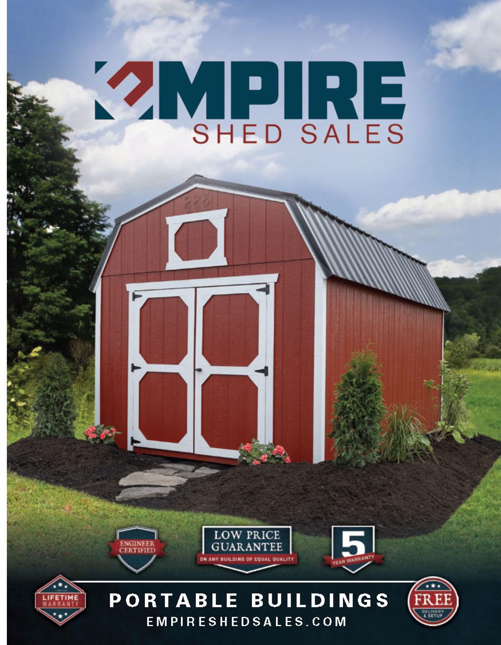 Empire Shed Sales - Portable Buildings Brochure (Thumbnail)