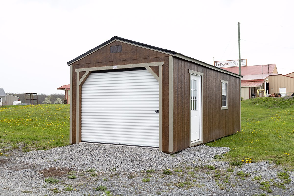 Brown Garage