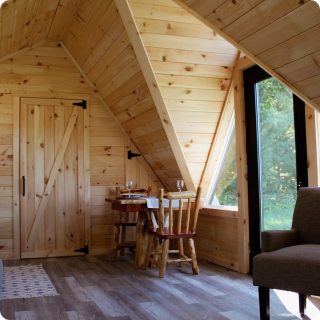 A-frame Inside